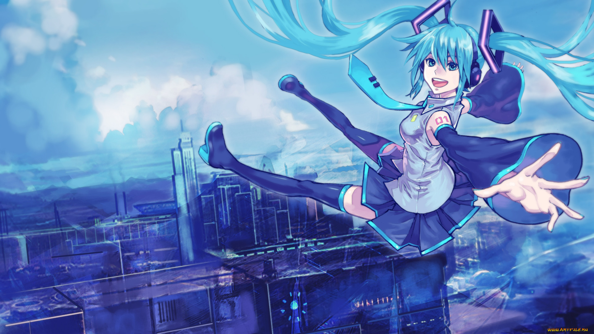 , vocaloid, , , , hatsune, miku, 